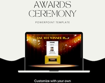 Nominations and winners - Virtual Games - Awards Ceremony for Virtual Team Building - PowerPoint Template Slides - Fun Party Game