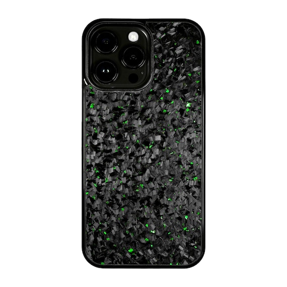 Green Fragment | Forged Carbon Fiber | iPhone Case | IMPACT SERIES - Etsy Green Fragment | Forged Carbon Fiber | iPhone Case | IMPACT SERIES - Etsy