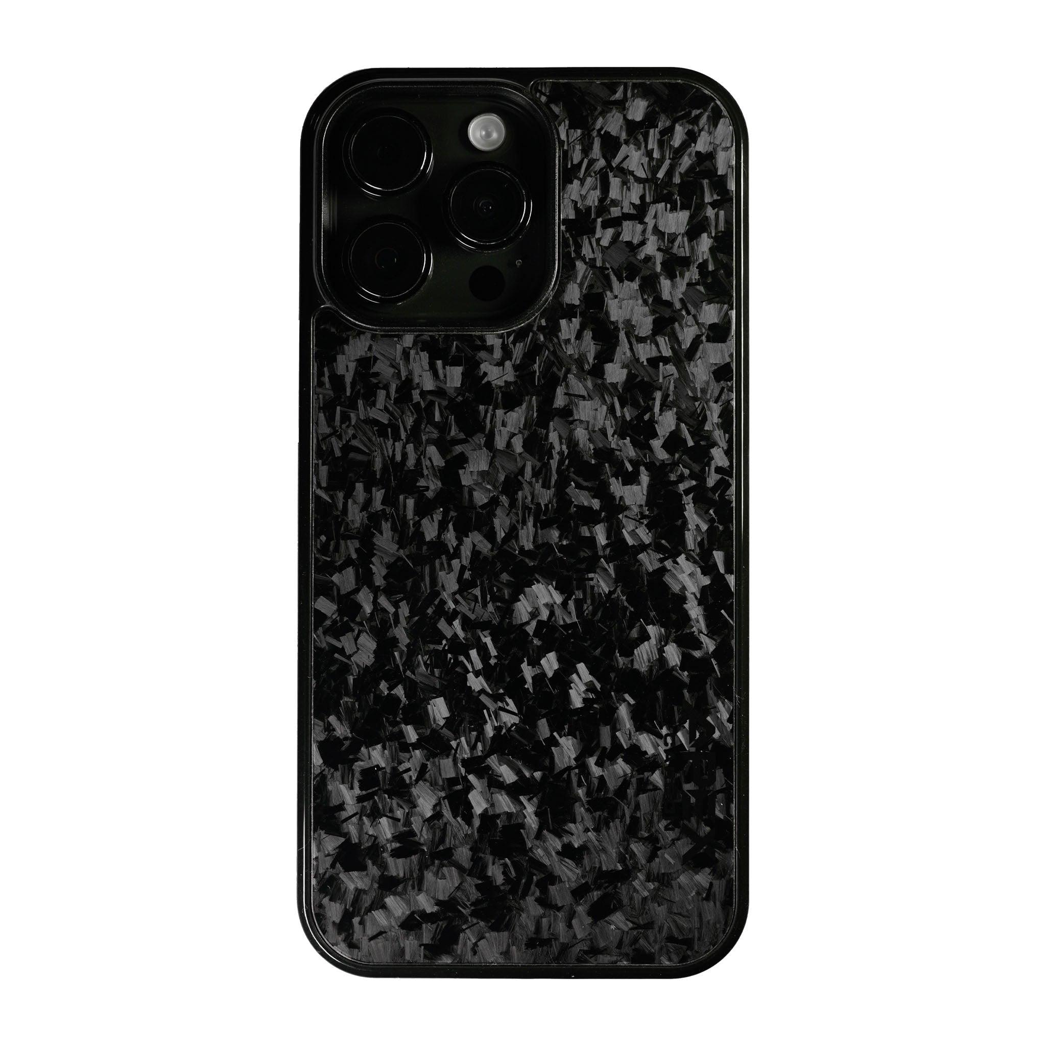 Black Fragment  | Forged Carbon Fiber | iPhone Case | IMPACT SERIES