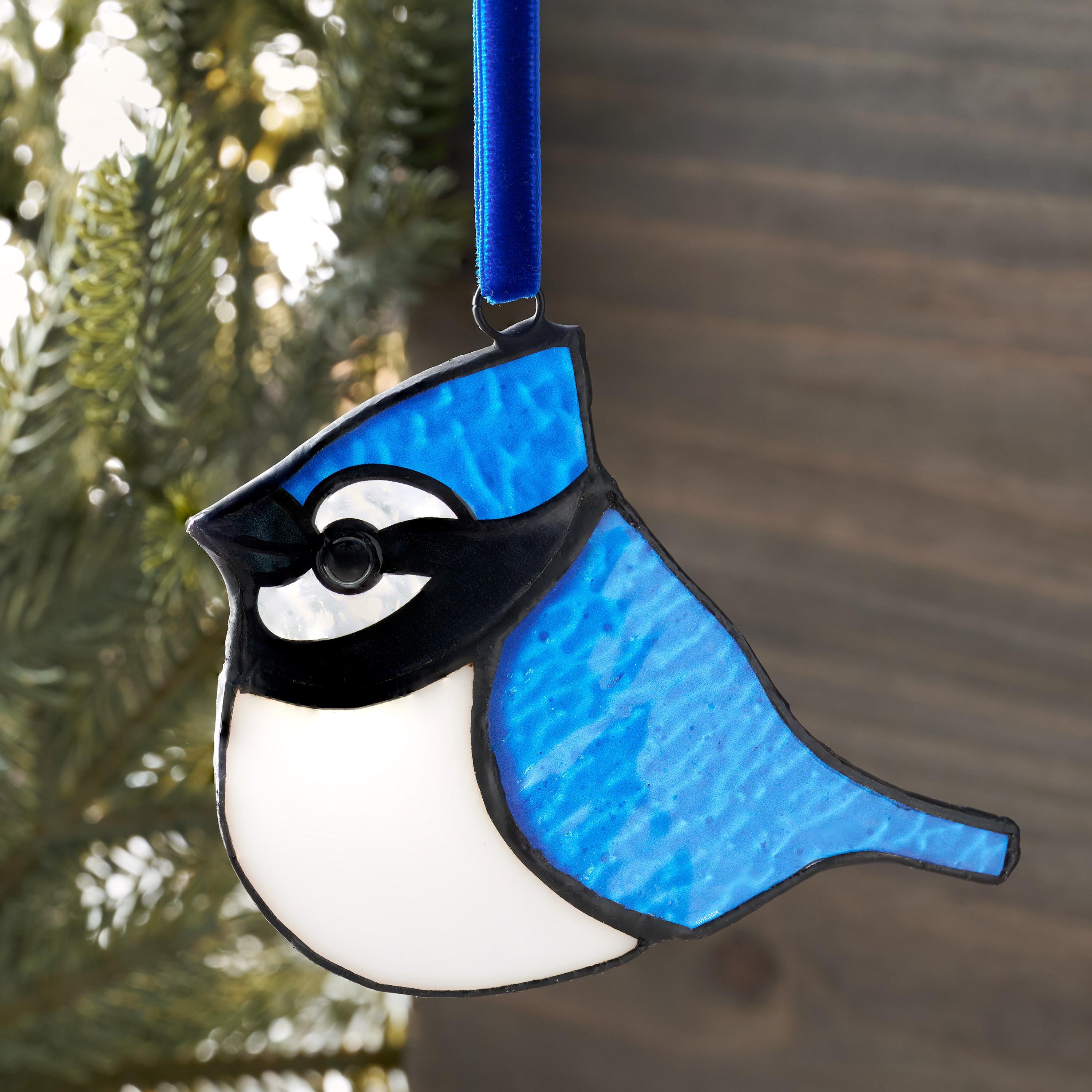 Stain Glass Blue Jay - Etsy