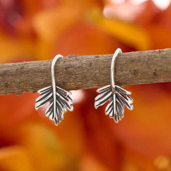 Autumn Leaf Earrings Etsy