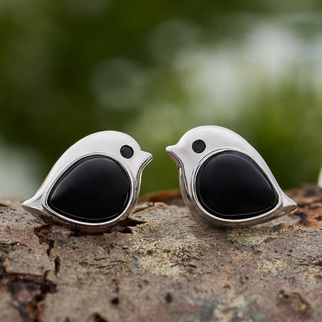 Silver Onyx Earrings - Etsy Silver Onyx Earrings - Etsy