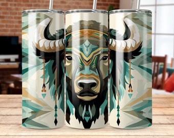 buffalo design 20 oz Skinny Tumbler Sublimation Design, Straight & Tapered Wrap, Tumbler Wrap, Tumbler Png, Instant Download