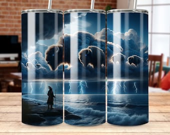 Native Ancestors Tumbler Sublimation Design: 20 oz Straight & Tapered Wrap (PNG Digital Download)