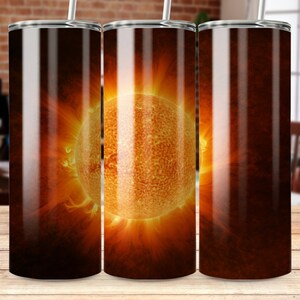 the sun 20 oz Skinny Tumbler Sublimation Design, Straight & Tapered Wrap, Tumbler Wrap, Tumbler Png, Instant Download