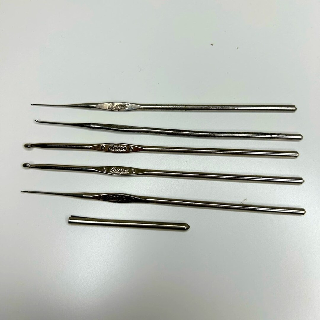 5 Vintage Boye Crochet Hooks Etsy