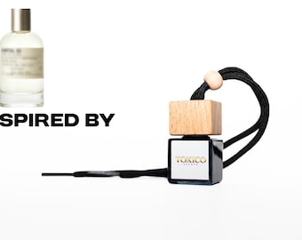 Sandalwood Amber Car Air Freshener – Casi Algo Hanging Diffuser
