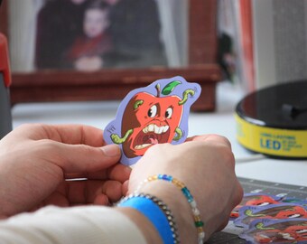 Apple Guy Sticker