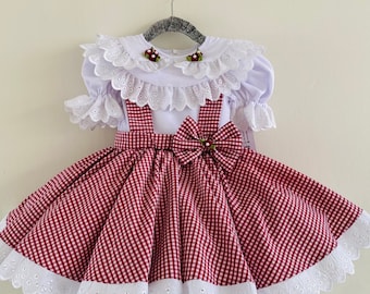 Enchanting Farm dress : Custom Farm Dress for Girls