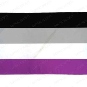 Asexual Pride Flag 3&#39;x5&#39; LGBTQ Indoor Outdoor Waterproof Polyester Ace Flag Gay Queer Pride Festival Rainbow Flag LGBTQIA+