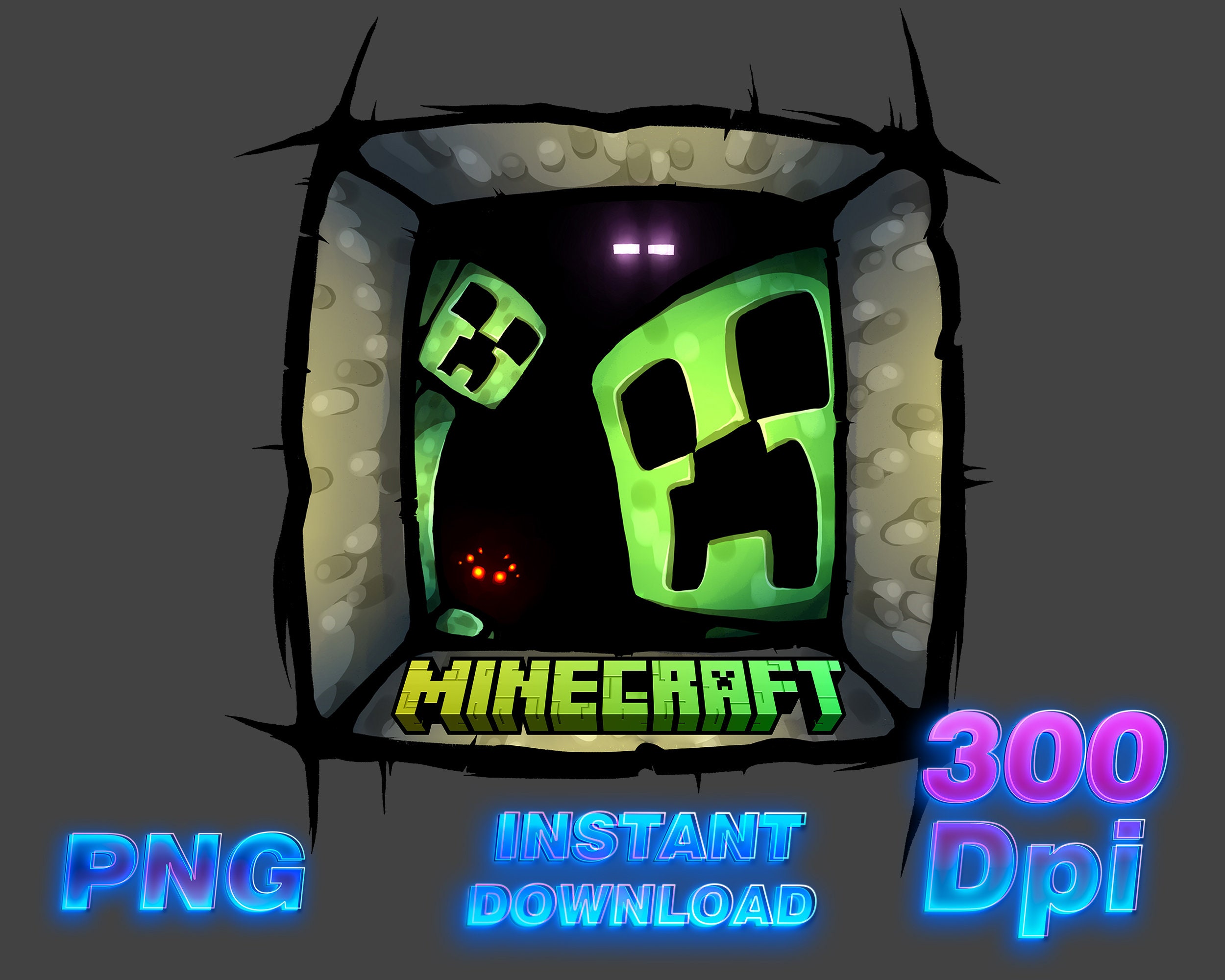 Buy Creeper Minecraft Svg/ Creeper Cricut File/ Creeper Layered