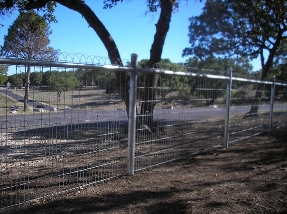 25' X 36 Galvanized Loop Woven Wire Old Fashioned Yard Fence Ornamental  Functional Perimeter Metal Wire Fencing Cottage Cemetery Roll -  Canada