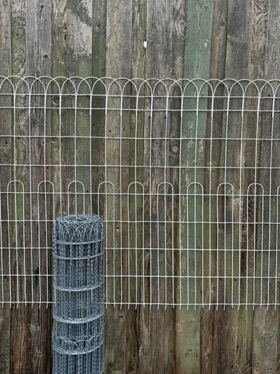 GARDEN CRAFT 50-ft x 2-ft Gray Steel Chicken Wire Rolled Fencing