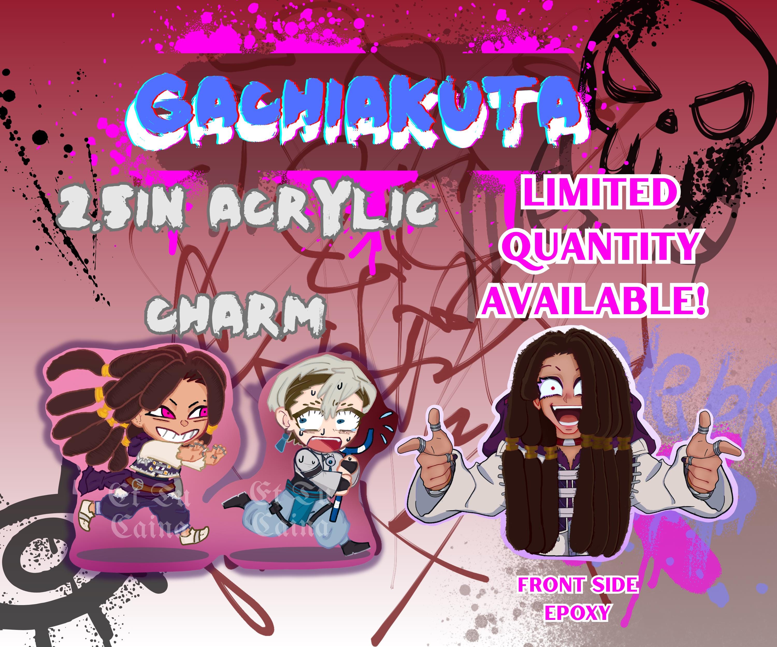 Zanka Lock In Gachiakuta Keychains | Jabber | Zanka | Rudo | Fu | Janka | Amo | Semiu ...