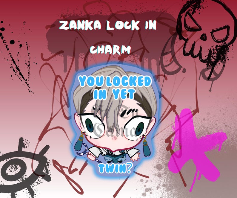 Zanka Keychain Gachiakuta Keychains | Jabber | Zanka | Rudo | Fu | Janka | Amo | Semiu ...