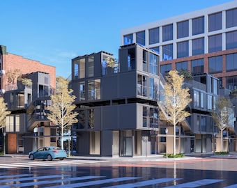Diseño exterior de casas a medida, arquitectura y fachadas, renderizado 3D, diseño de alzados.