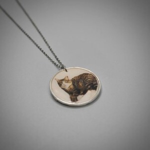 Custom Photo Pendant Necklace, Pet Photo Pendant, Family Photo Pendant