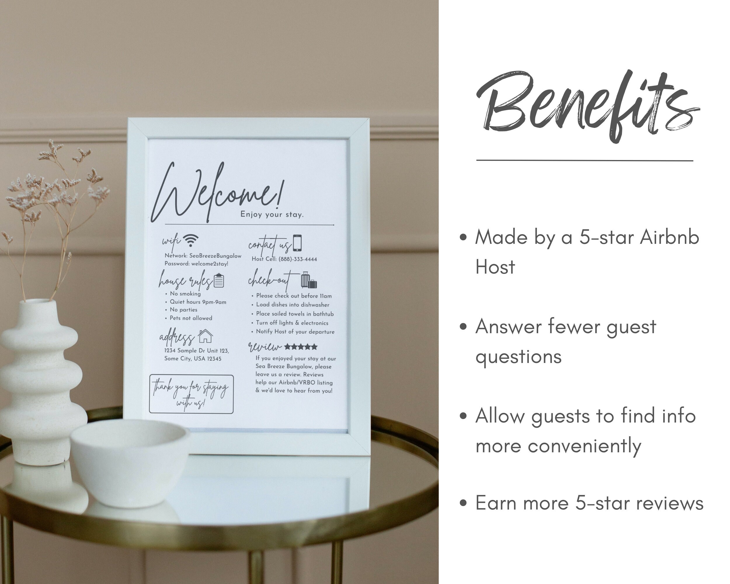VRBO Welcome Book Template Guide Book Airbnb VRBO Welcome Etsy VRBO Welcome Book Template Guide Book Airbnb VRBO Welcome Etsy