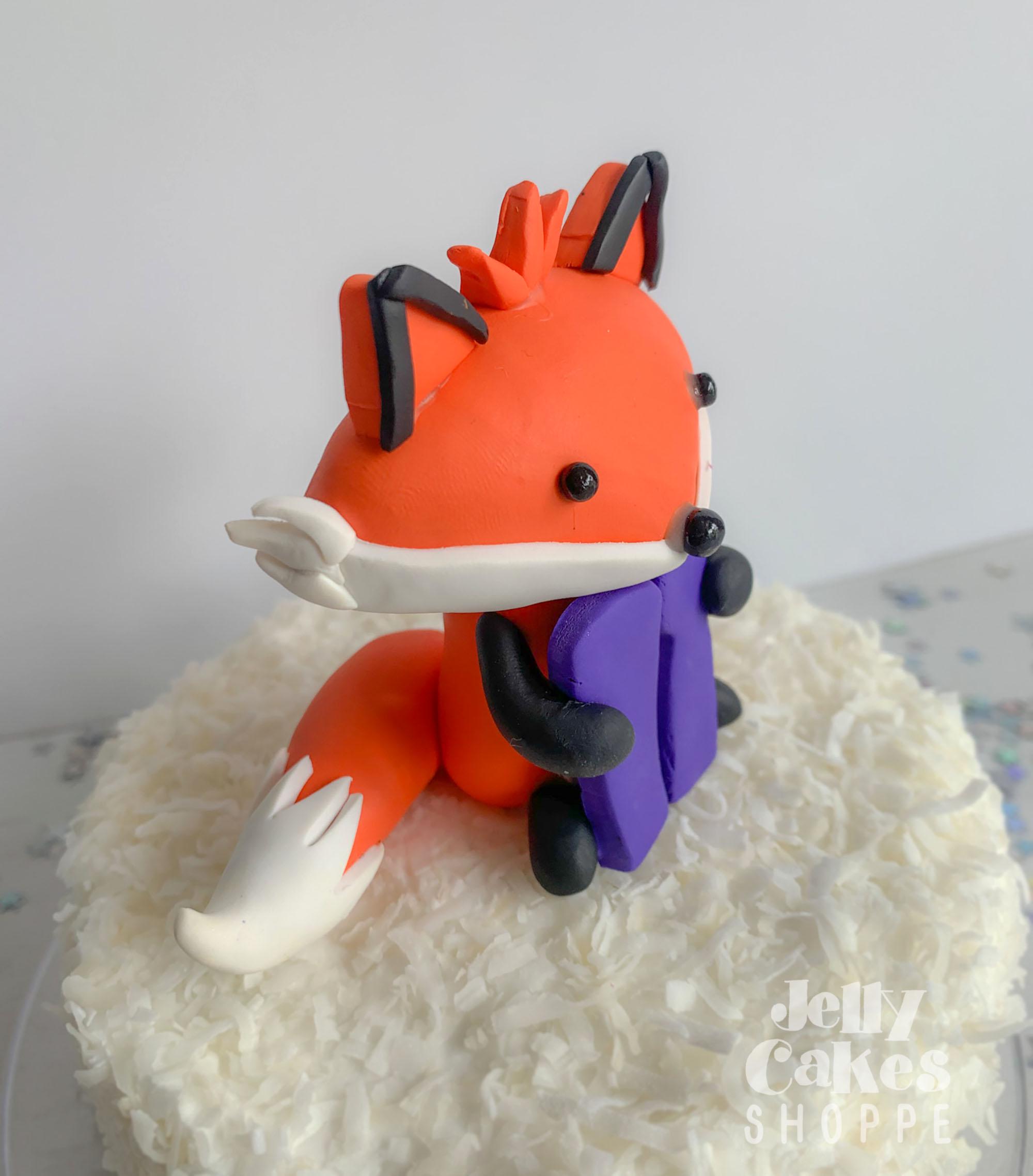GAROMIA Volpi, decorazione per torte, 36 pezzi, per cupcake, per compleanno, cupcake, animali della foresta, per torte, per compleanni, feste, compleanni e ragazzi (A8-dangaozhuangshi36