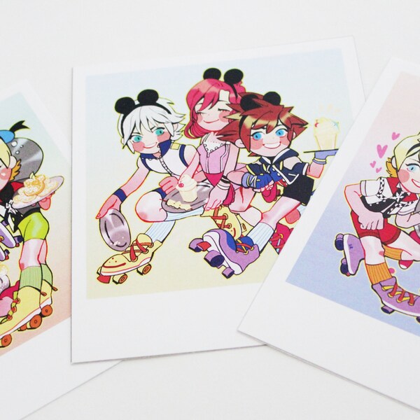 kh diner trios polaroid prints ft. destiny, wayfinder, & sea salt trios!