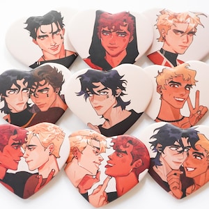 aftg 2.25&quot; buttons ft. andrew, neil, kevin, jeremy, jean, & more!