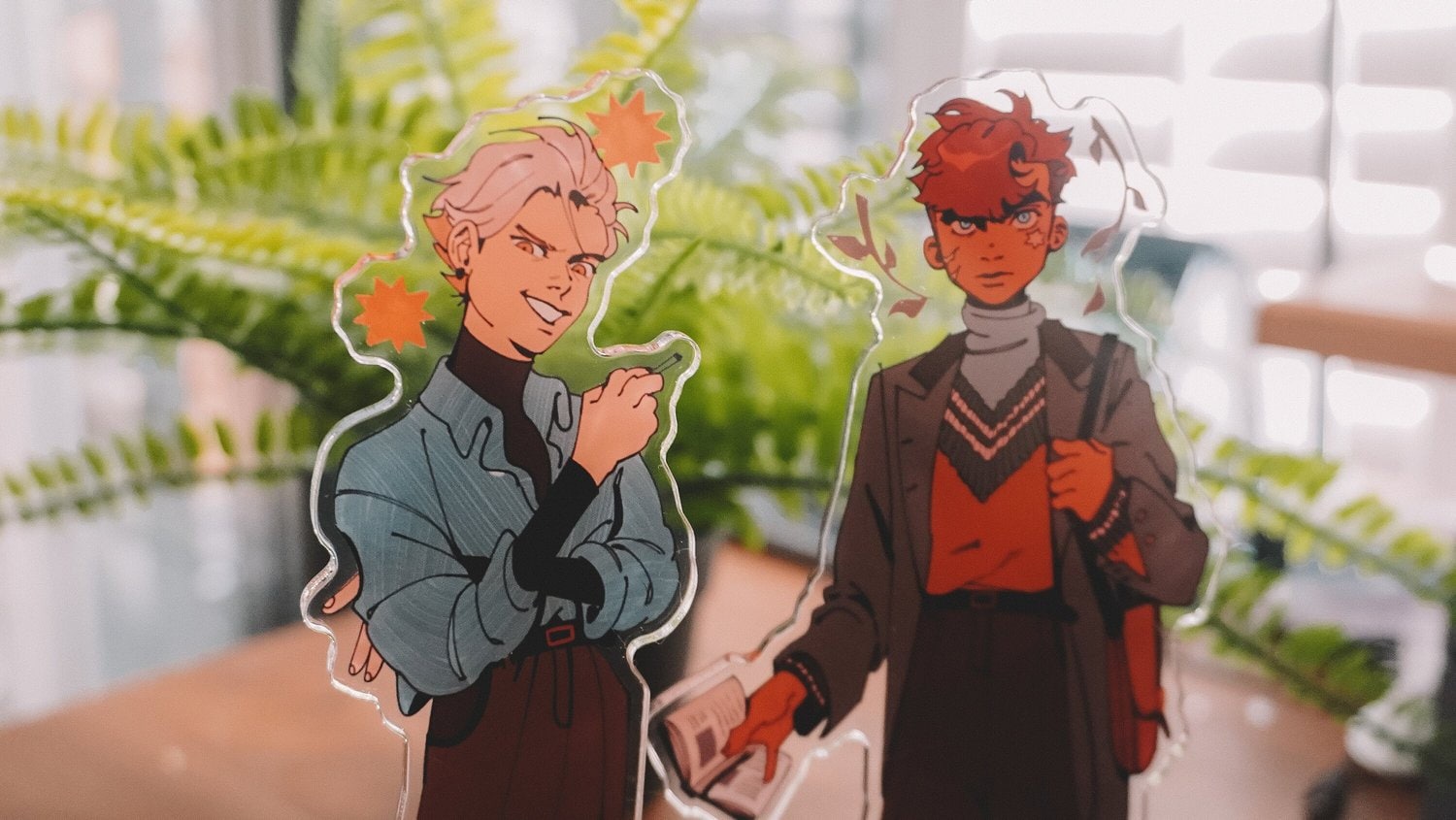 dark academia andrew & neil standees (aftg)