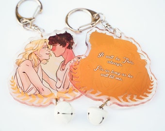 patroclus and achilles keychain: song of achilles