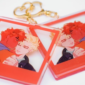 andreil polaroid keychain 3&quot;: all for the game