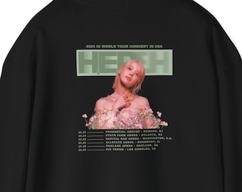 IU World Tour-hoodie: Kpop-concertmerchandise