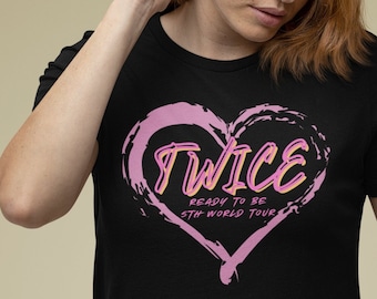 TWICE「This Is For」ワールドツアー2026 Tシャツ | Kpopファンシャツ