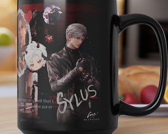 Love and Deepspace Mug, love and deepspace, xavier, zayne, rafayel, sylus, caleb, otome, anime, kawaii, anime mugs, anime merch, anime gifts