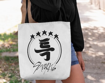 Stray Kids Tote Bag, Stray Kids 5 Star, Kpop bag, kpop, stray kids, stray kids merch, kpop gifts, skz, skzoo, bangchan, hyunjin, changbin