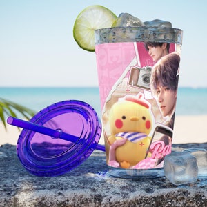 Love and Deepspace Tumbler, love and deepspace, zayne, rafayel, xavier, sylus, caleb, lad, otome, anime, kawaii, anime tumbler, anime cup