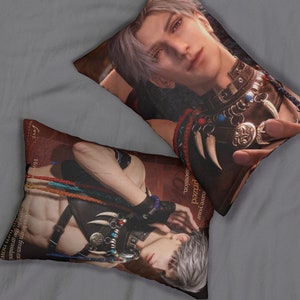 Love and Deepspace Pillow, love and deepspace, otome game, rafayel, xavier, zayne, sylus, caleb, anime, anime pillow, gaming pillow, otaku