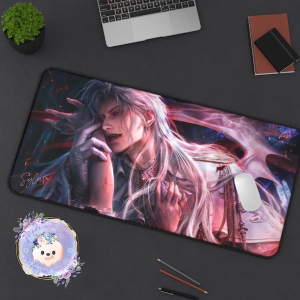 Love and Deepspace Desktop Pad, love and deepspace, sylus, anime, sylus dragon, gaming, lads, zayne, caleb, rafayel, xavier, mouse pad, rpg