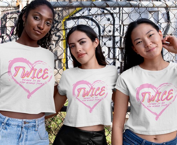 Twice World Tour Crop Top, Twice Shirt, Twice Kpop Shirt, Twice