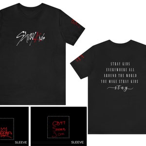 Stray Kids Shirt, stray kids everywhere, stray kids slogan, skz, stray kids, cb97, kpop shirt, 3racha, stray kids, kpop, skzoo, bangchan,