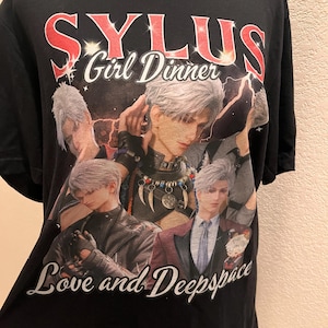 Love and Deepspace Shirt, Love and Deepspace, Anime shirt, Xavier, Rafayel, Zayne, Sylus, Otome, Kawaii, anime, girl dinner, kpop, merch
