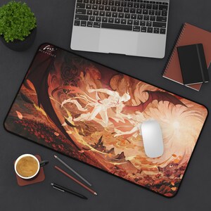 Tapis de bureau Love and Deepspace, love and deepspace, otome, rafayel, sylus, caleb, zayne, xavier, anime, kawaii, gamer, final fantasy, lads, image 2