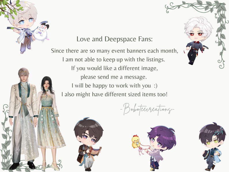 Love and Deepspace Pillow, love and deepspace, anime pillow, gamer girl, sylus, caleb, zayne, rafayel, xavier, lads, anime boyfriend, BL, hi image 10