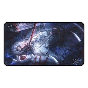 Love and Deepspace Desktop Pad, love and deepspace, otome, sylus, anime, kawaii, sylus dragon, gaming, rpg, lads, sylus lads, mouse pad, image 8