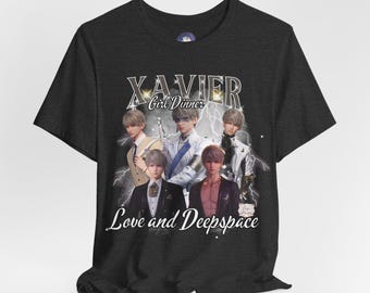 Love and Deepspace Shirt, love and deepspace, zayne, rafayel, xavier, sylus, caleb, lad, otome, anime, kawaii, anime merch, lads, gamer girl
