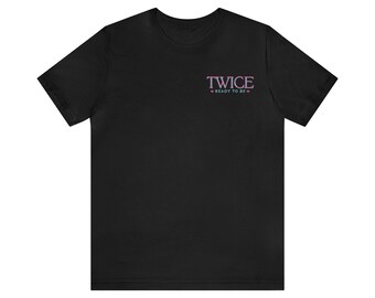 TWICEワールドツアーシャツ、TWICEツアーシャツ、TWICEシャツ、TWICE