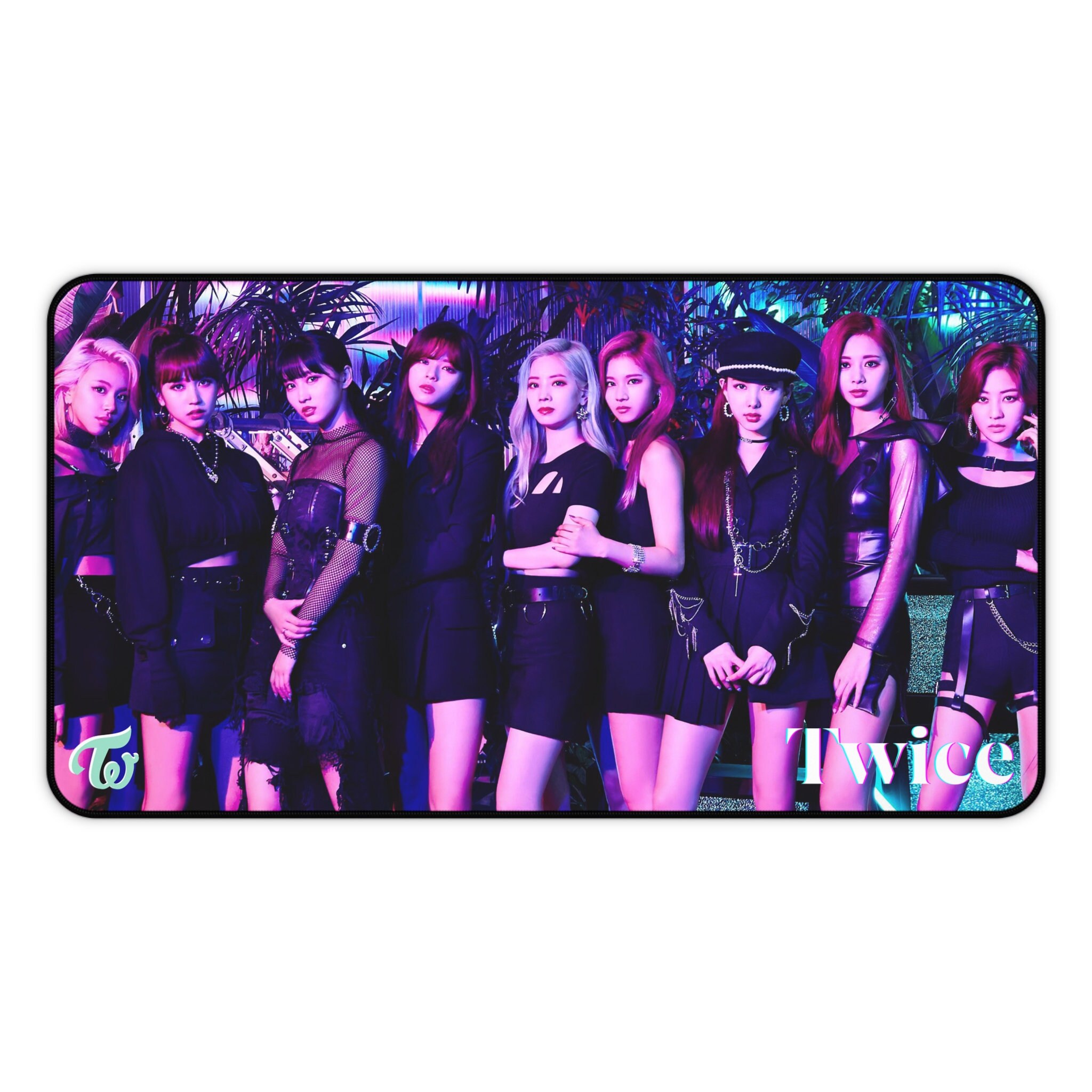 Twice Kpop Desk Mat: Group Photo, Kpop Merch - Etsy