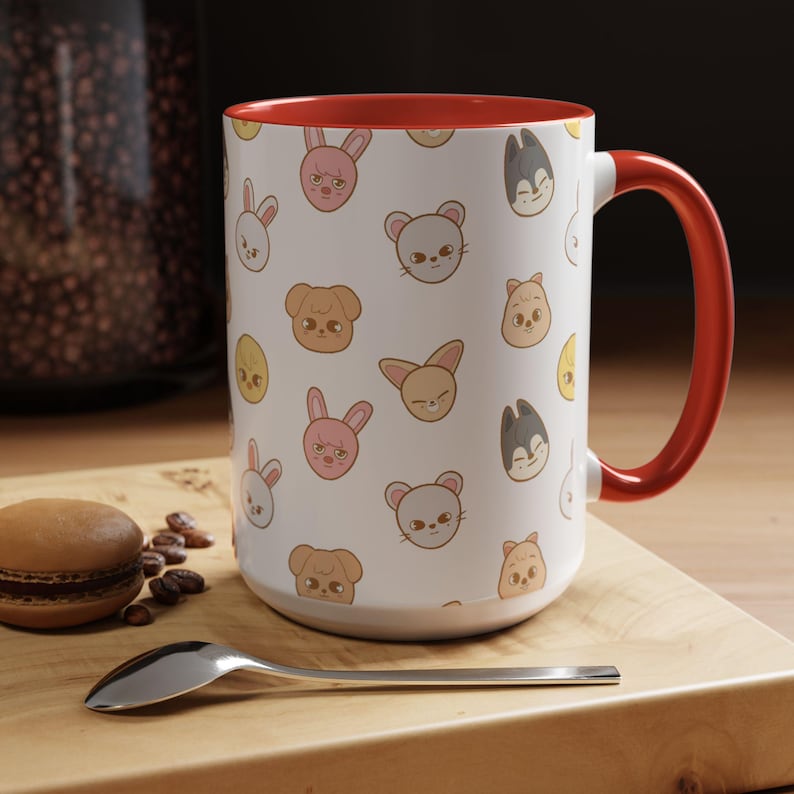 Taza de Stray Kids, taza de Skzoo, taza de kpop, regalos de Stray Kids, Stray Kids, Skzoo, regalos de kpop, Bangchan, Hyunjin, Leeknow, Kpop, Skz, Skzoo, Felix Red