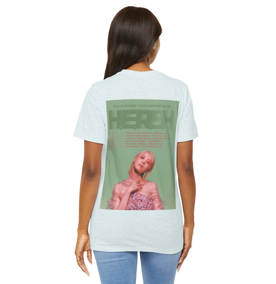 IU Hereh World Tour T-shirt - Kpop Concert Tee - Etsy Canada