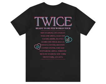 Twice World Tour Shirt, Twice Tour Shirt, Twice Shirt, Twice Kpop