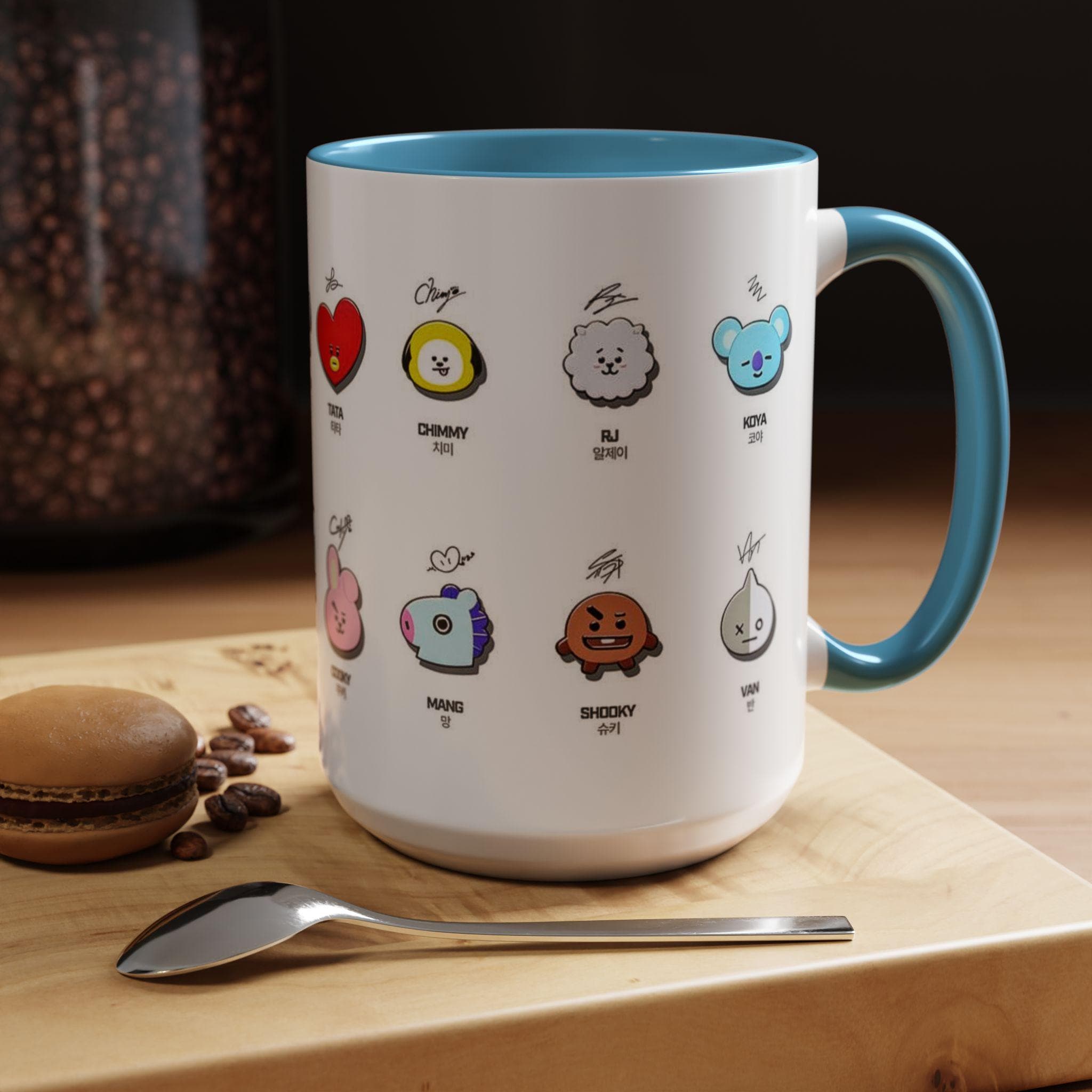 BT21 マグカップ、Bts、Bt21、11オンスマグカップ、Kポップマグカップ