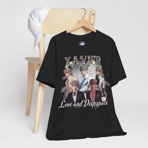 Love and Deepspace Shirt, Love and Deepspace, Anime shirt, Xavier, Rafayel, Zayne, Sylus, Otome, Kawaii, anime, girl dinner, kpop, merch