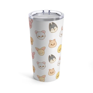 Stray Kids 20 oz Tumbler, Stray kids tumbler, stray kids, skz, skzoo, kpop tumbler, kpop merch, stray kids merch, kpop, bangchan, hyunjin,